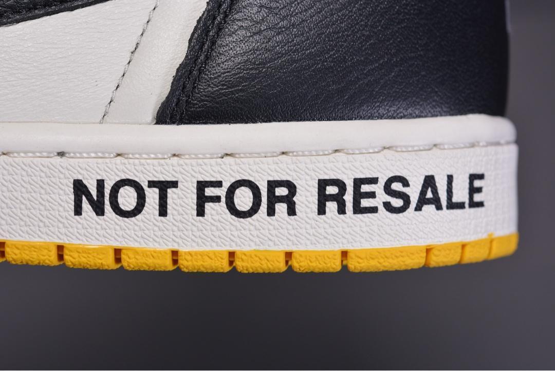 Aj 1 Retro High “Not For Resale” Varsity Maize Shoes Men'S Sneakers – Nk0000055