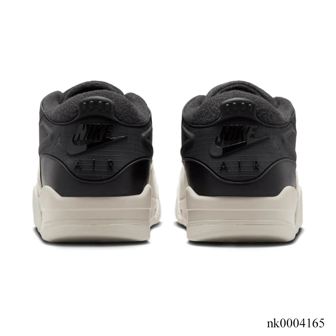 AJ 4 RM Black Light Bone Shoes Women's Sneakers – Nk0004165