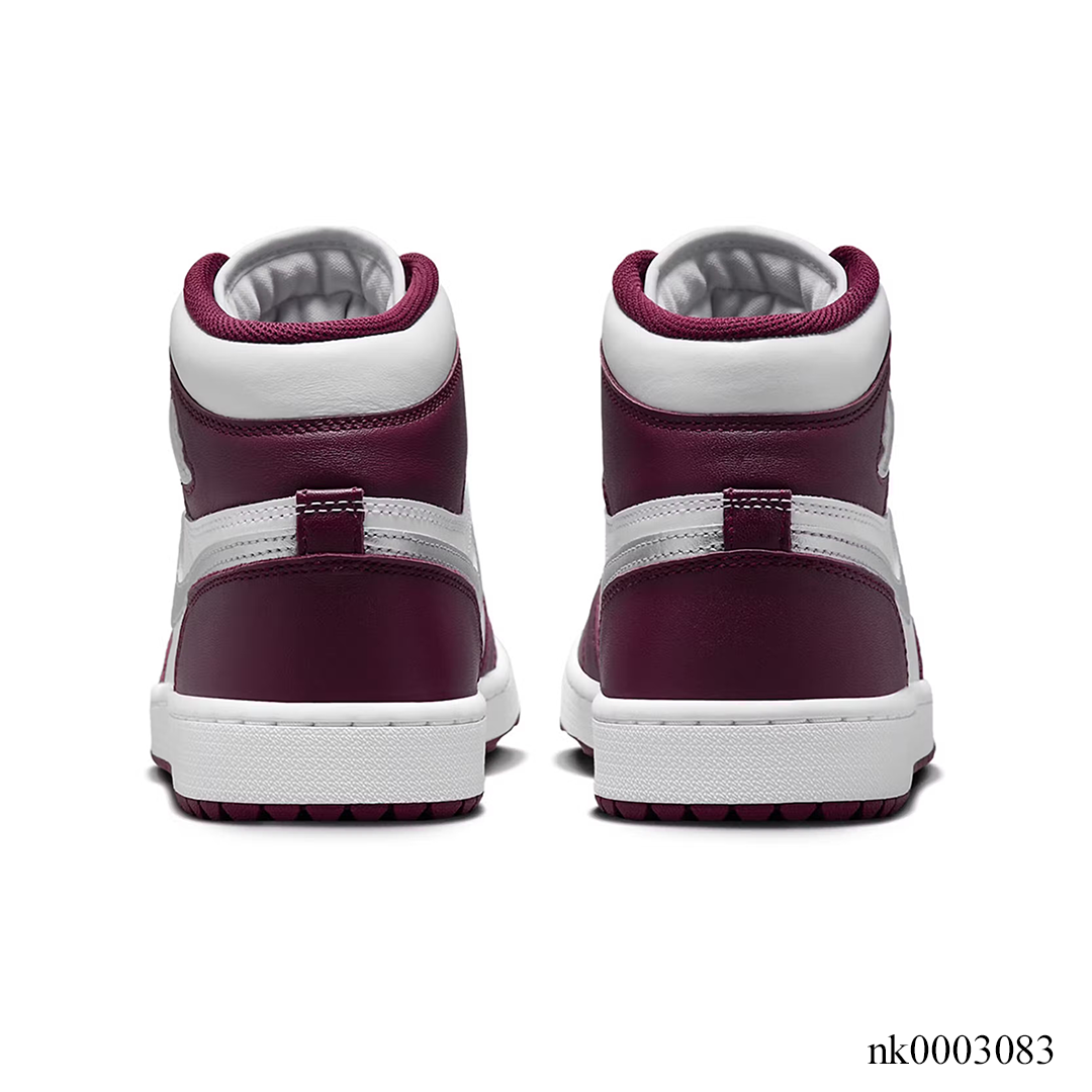 Aj 1 Retro High Golf Bordeaux Shoes Men'S Sneakers – Nk0003083