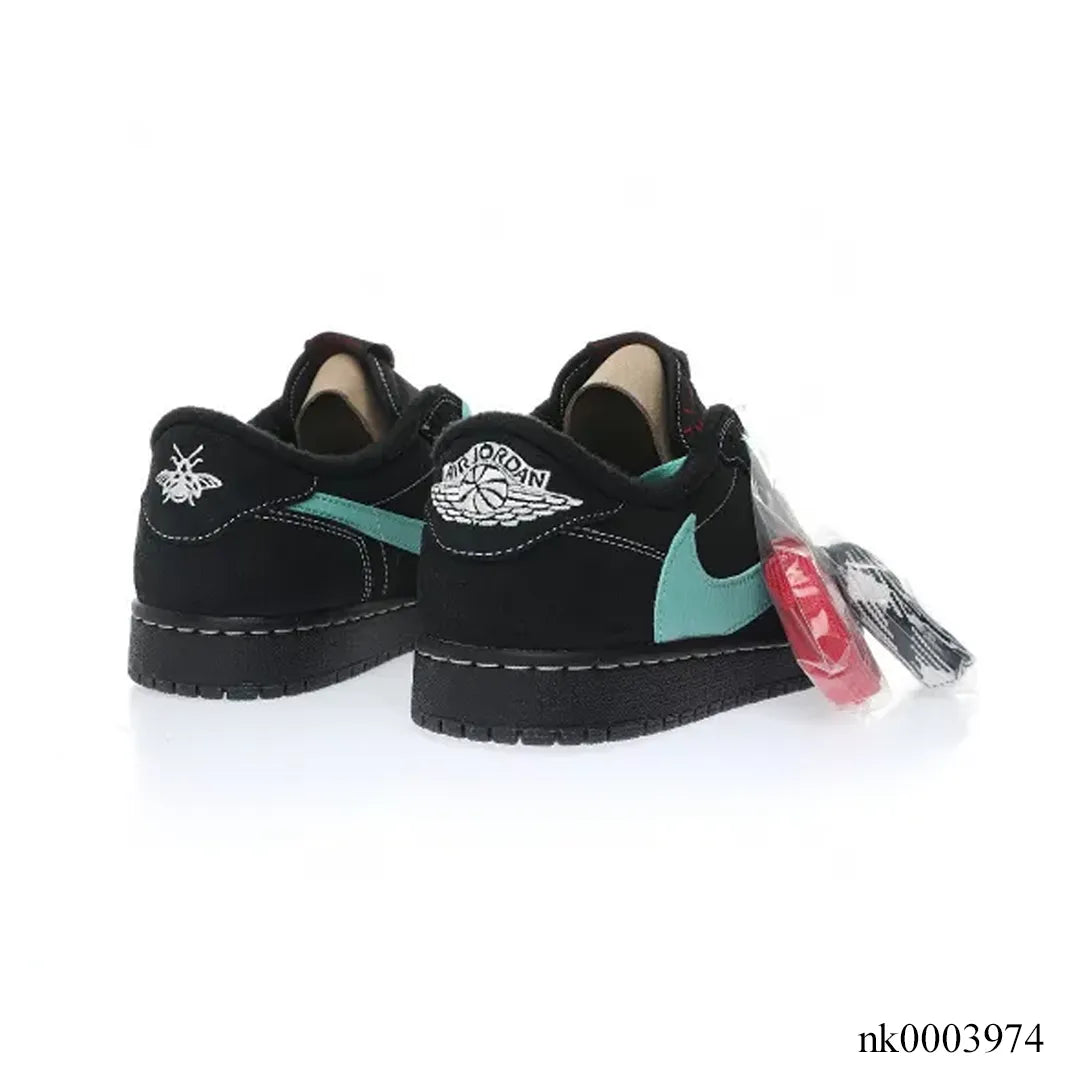 Travis Scott X Aj 1 Low Cyan Black Shoes Men'S Sneakers – Nk0003974