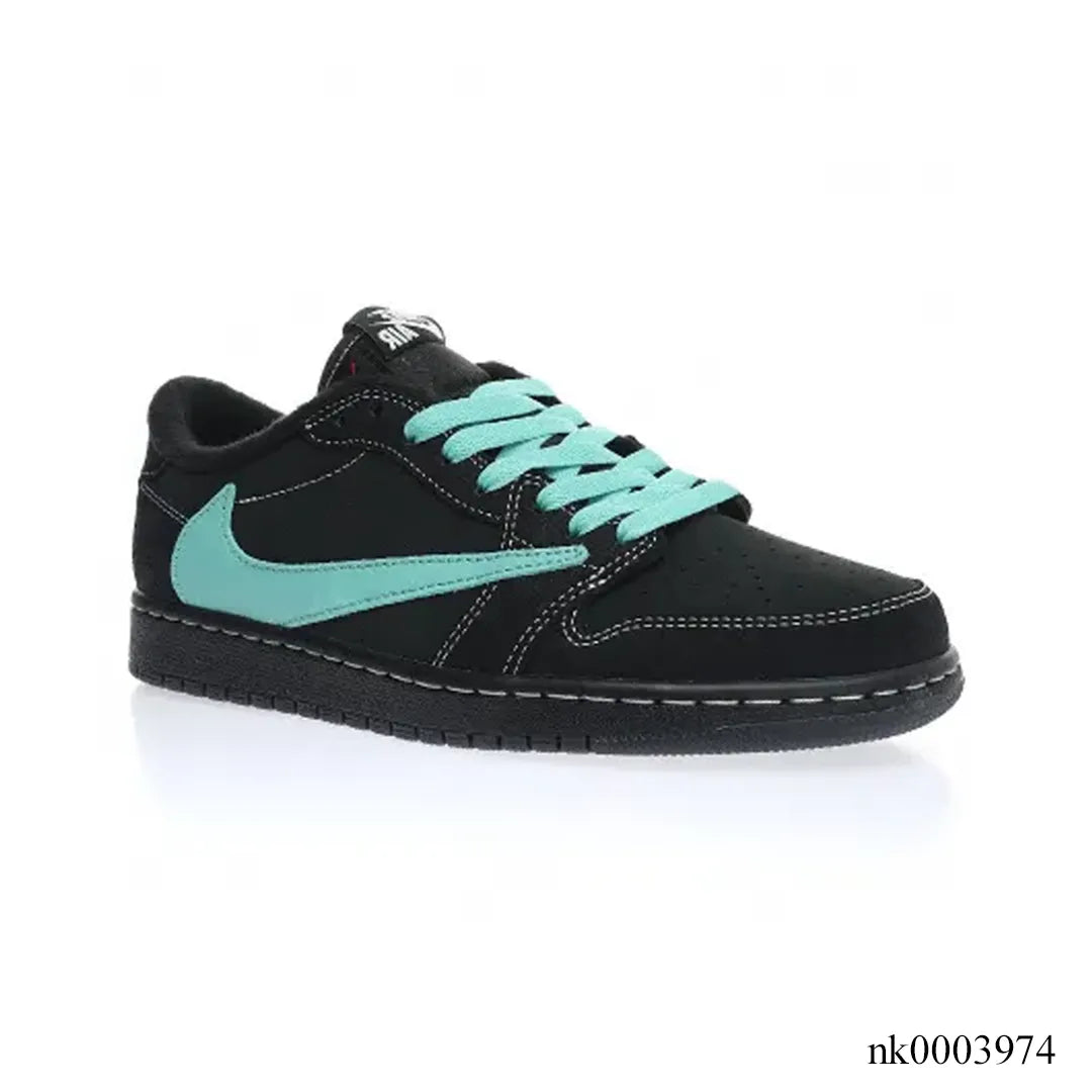 Travis Scott X Aj 1 Low Cyan Black Shoes Men'S Sneakers – Nk0003974