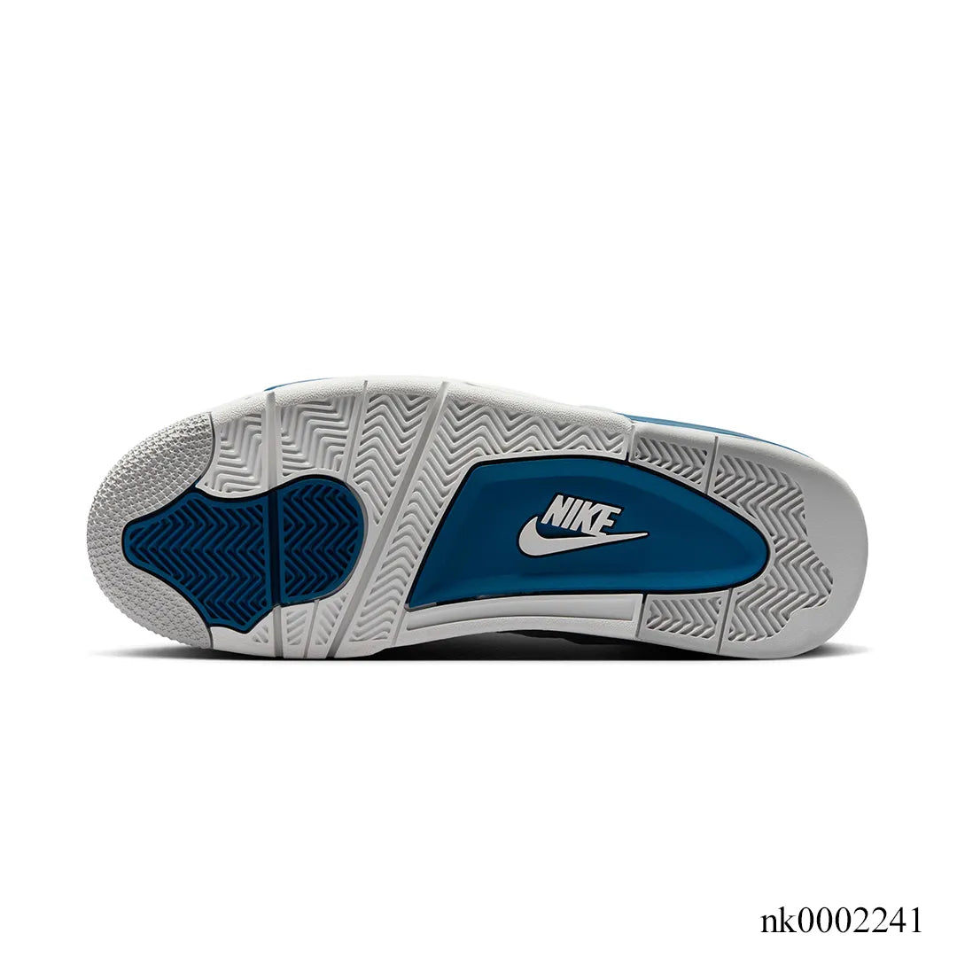 Aj 4 Retro Military Blue Shoes Men'S Sneakers – Nk0002241