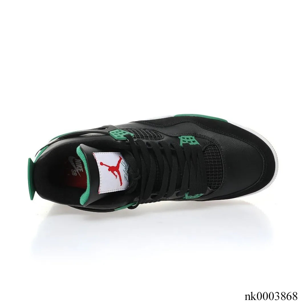 Sb X Aj 4 Black Green Shoes Men'S Sneakers – Nk0003868