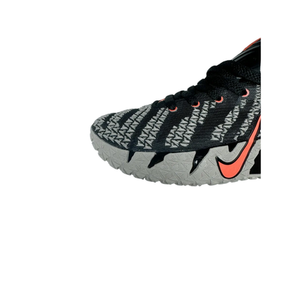 Nike JA 3 black and gray basketball shoes, Ja Morant signature sneaker