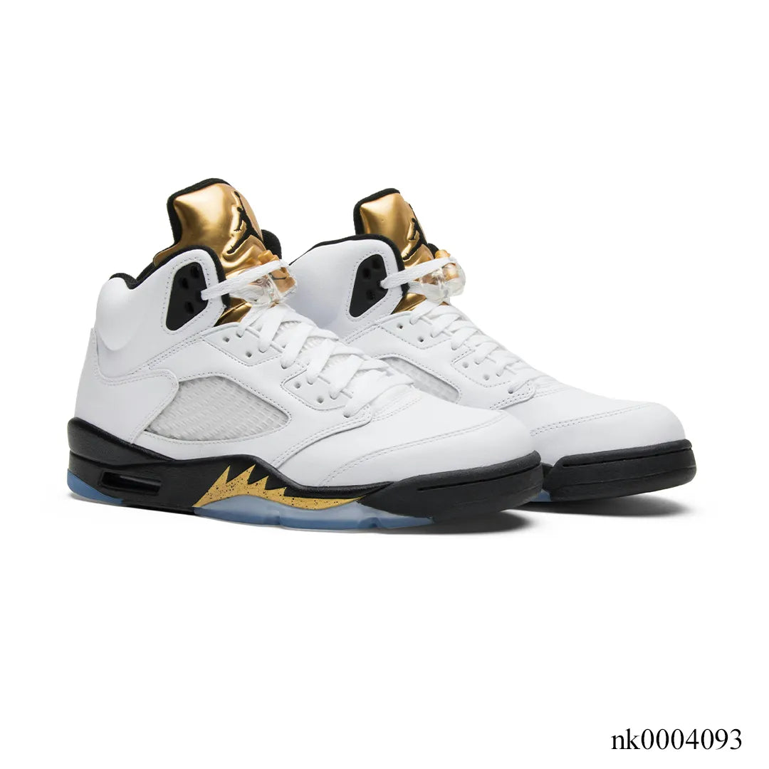 AJ 5 Retro Olympic Shoes Women's Sneakers – Nk0004093