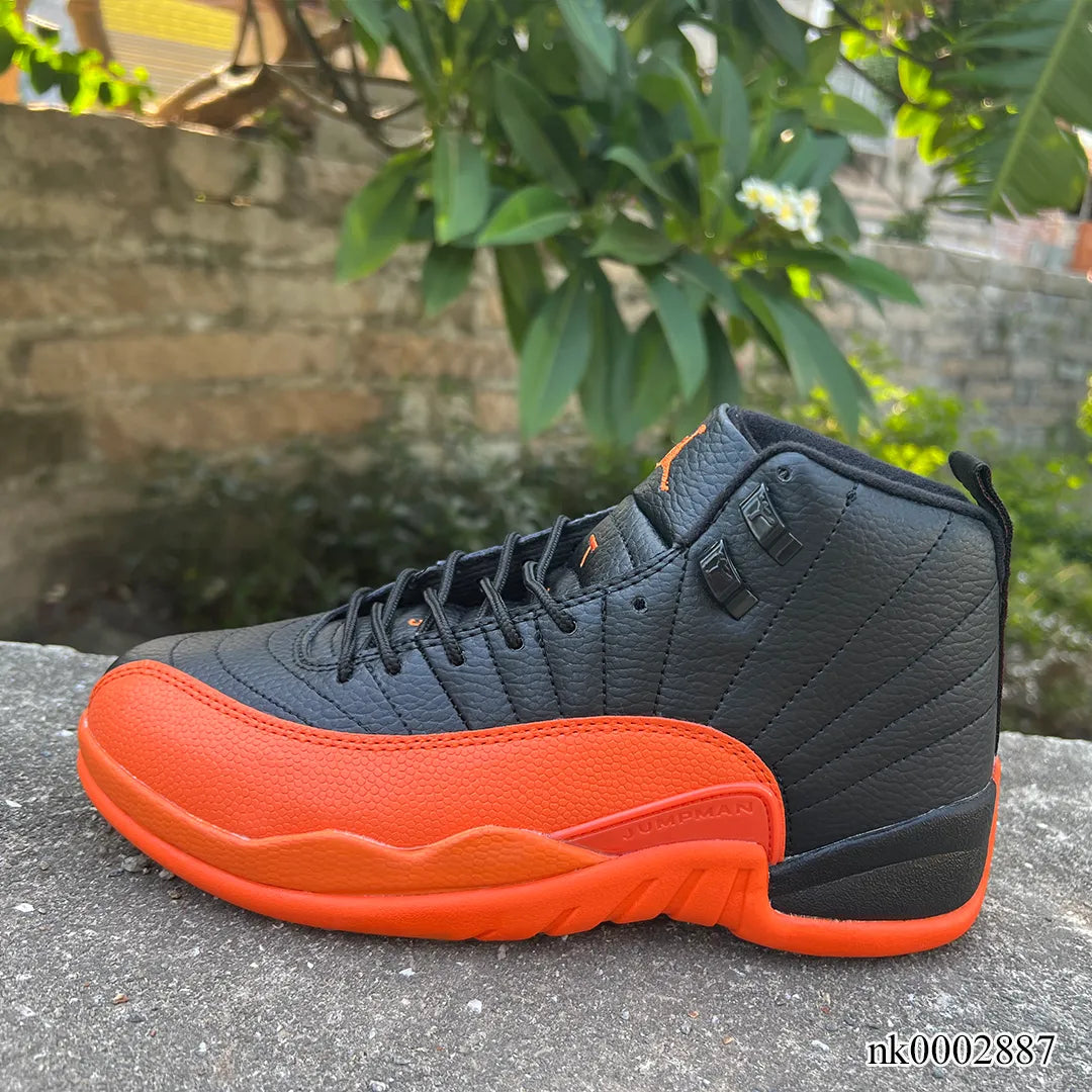 Aj 12 Brilliant Orange Shoes Men'S Sneakers – Nk0002887