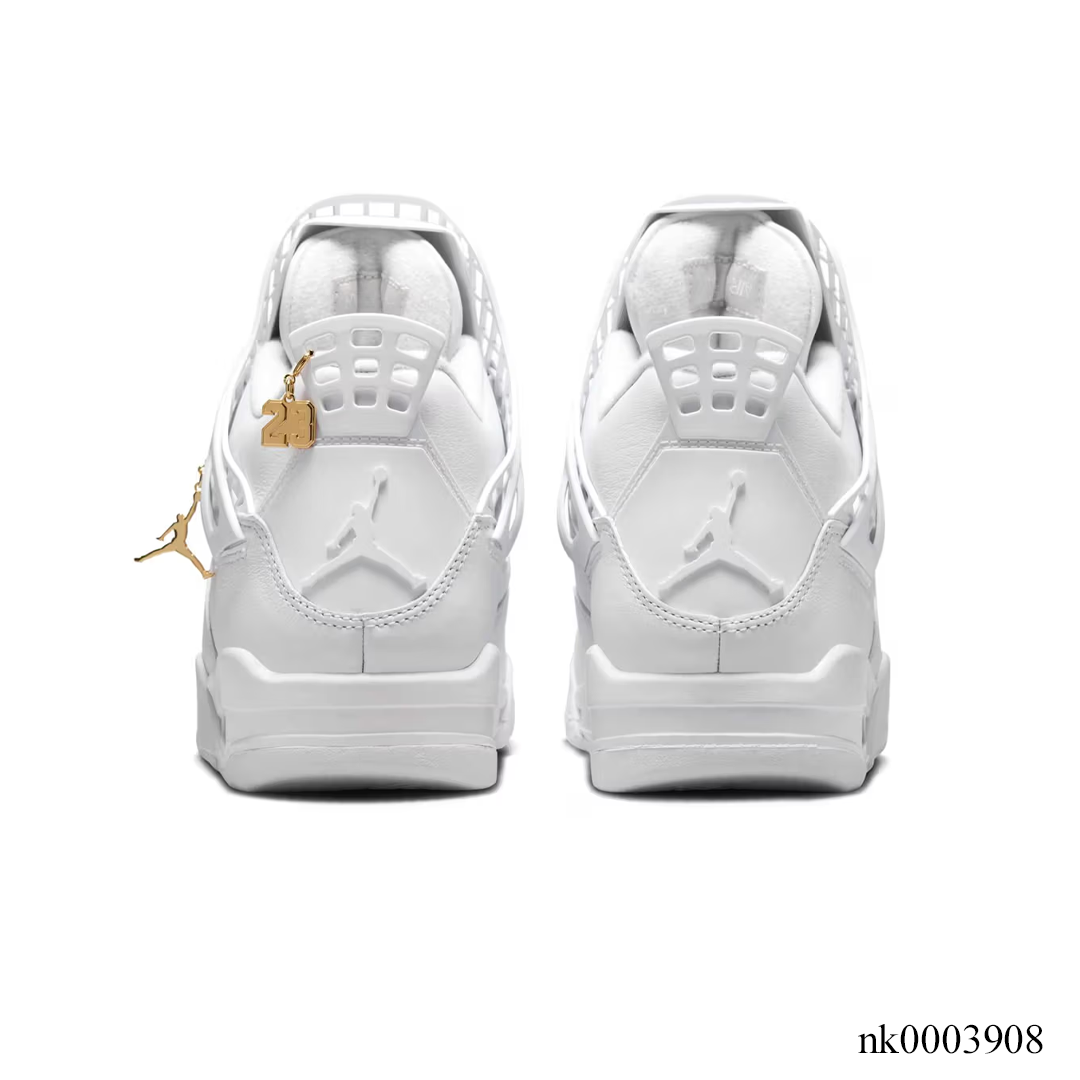[Premium] AJ 4 NET White Shoes Women's Sneakers – Nk0003908