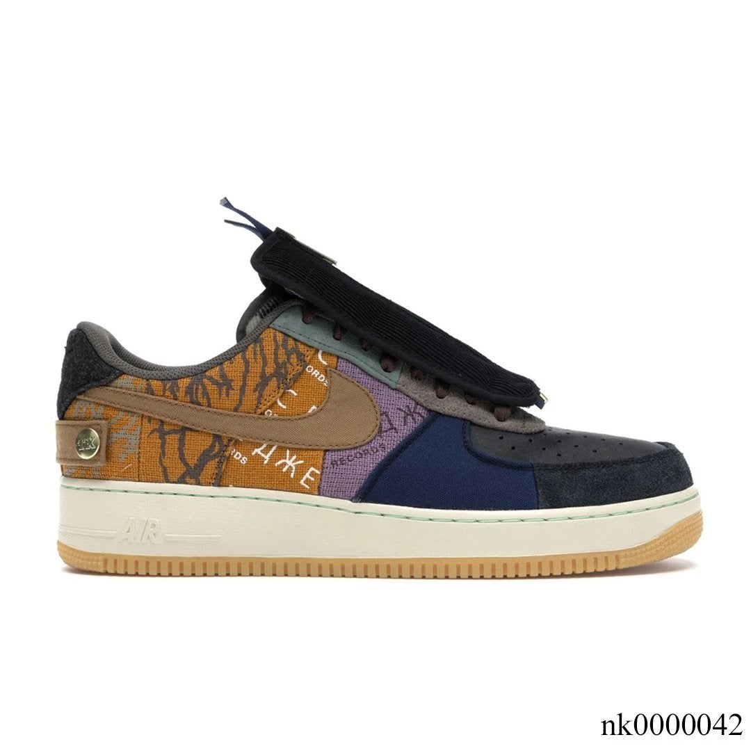 AF 1 Low Travis Scott Cactus Jack Shoes Women's Sneakers – Nk0000042