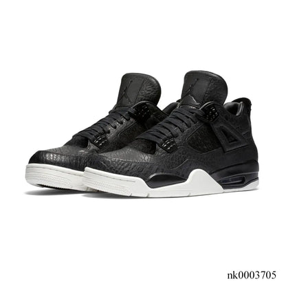 Aj 4 Retro Pony Hair Black Shoes Men'S Sneakers – Nk0003705