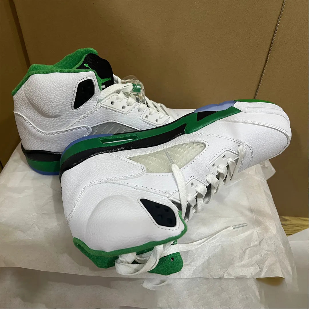 Aj 5 Lucky Green Shoes Men'S Sneakers – Nk0003248