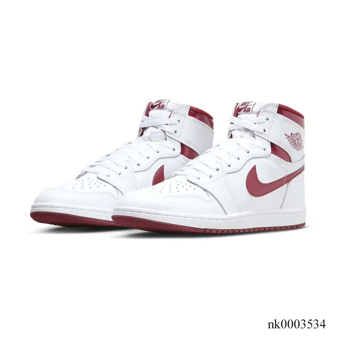 AJ 1 High 85 Metallic Burgundy Shoes Women's Sneakers – Nk0003534