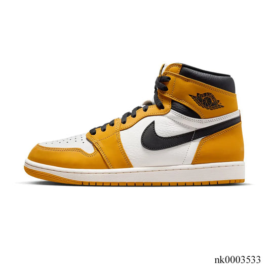 Aj 1 High Og Yellow Ochre Shoes Men'S Sneakers – Nk0003533