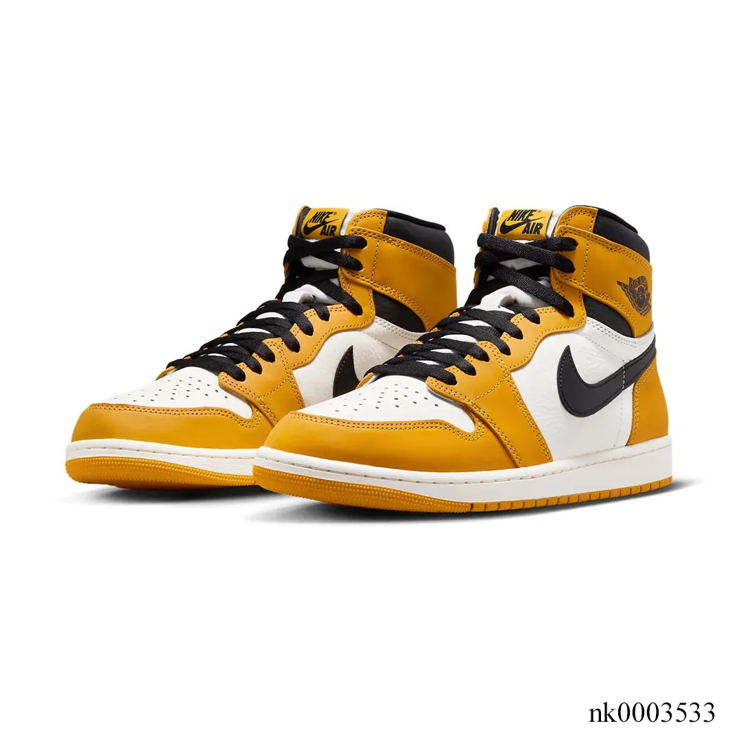 Aj 1 High Og Yellow Ochre Shoes Men'S Sneakers – Nk0003533