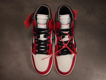 Ow X Aj 1 High Chicago Shoes Men'S Sneakers – Nk000011