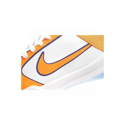 Nike Kobe 5 Protro Devin Booker PE sneakers in orange and white


