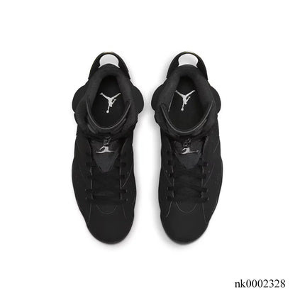 AJ 6 Retro Metallic Silver Shoes Women's Sneakers – Nk0002328