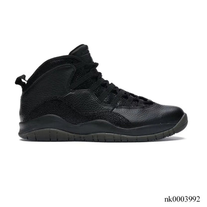 Aj 10 Retro Drake Ovo Black Shoes Men'S Sneakers – Nk0003992