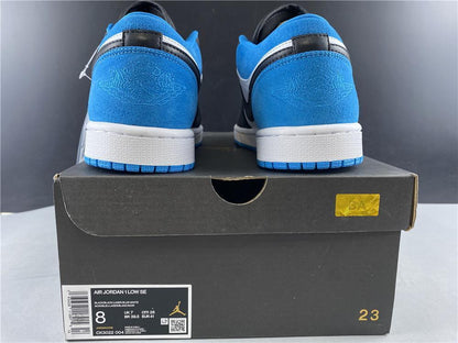 AJ 1 Low Laser Blue Shoes Women's Sneakers – Nk0000735