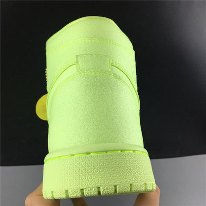 AJ 1 Retro High Barely Volt (W) Shoes Women's Sneakers – Nk0000152