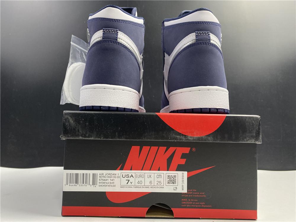 AJ 1 Retro High CO Japan Midnight Navy Shoes Women's Sneakers – Nk0001435