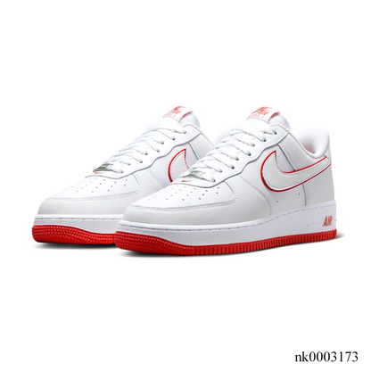 AF 1 Low White Picante Red Shoes Women's Sneakers – Nk0003173
