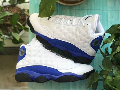 Aj 13 Retro White Hyper Royal Black Shoes Men'S Sneakers – Nk0000665