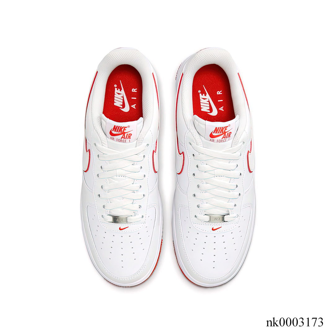 Af 1 Low White Picante Red Shoes Men'S Sneakers – Nk0003173