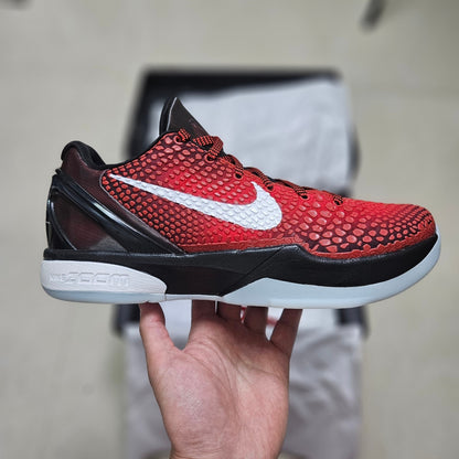 Nike Zoom Kobe 6 Protro Basketball Shoes – Red / White