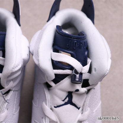 AJ 6 Midnight Navy Shoes Women's Sneakers – Nk0001645