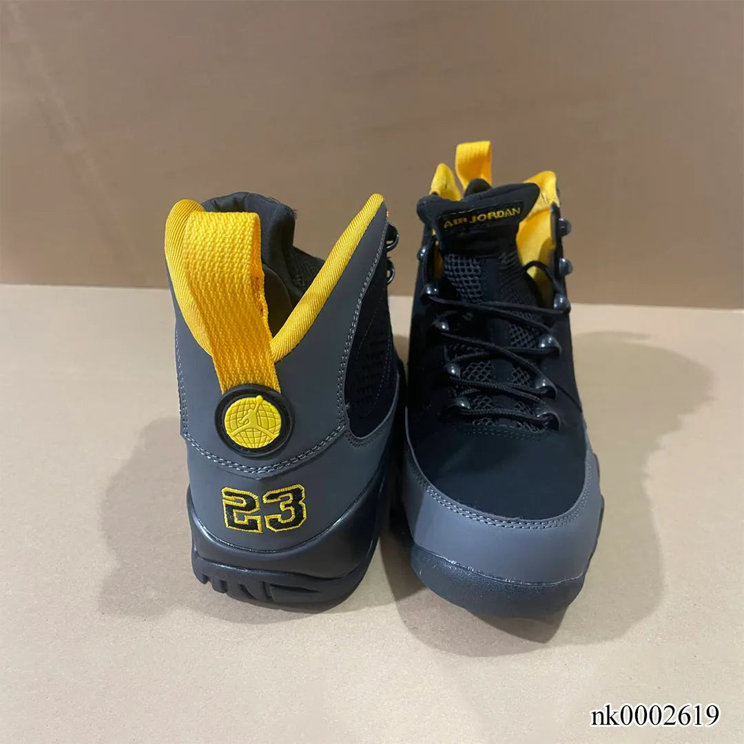 Aj 9 Dark Charcoal University Gold Shoes Men'S Sneakers – Nk0002619