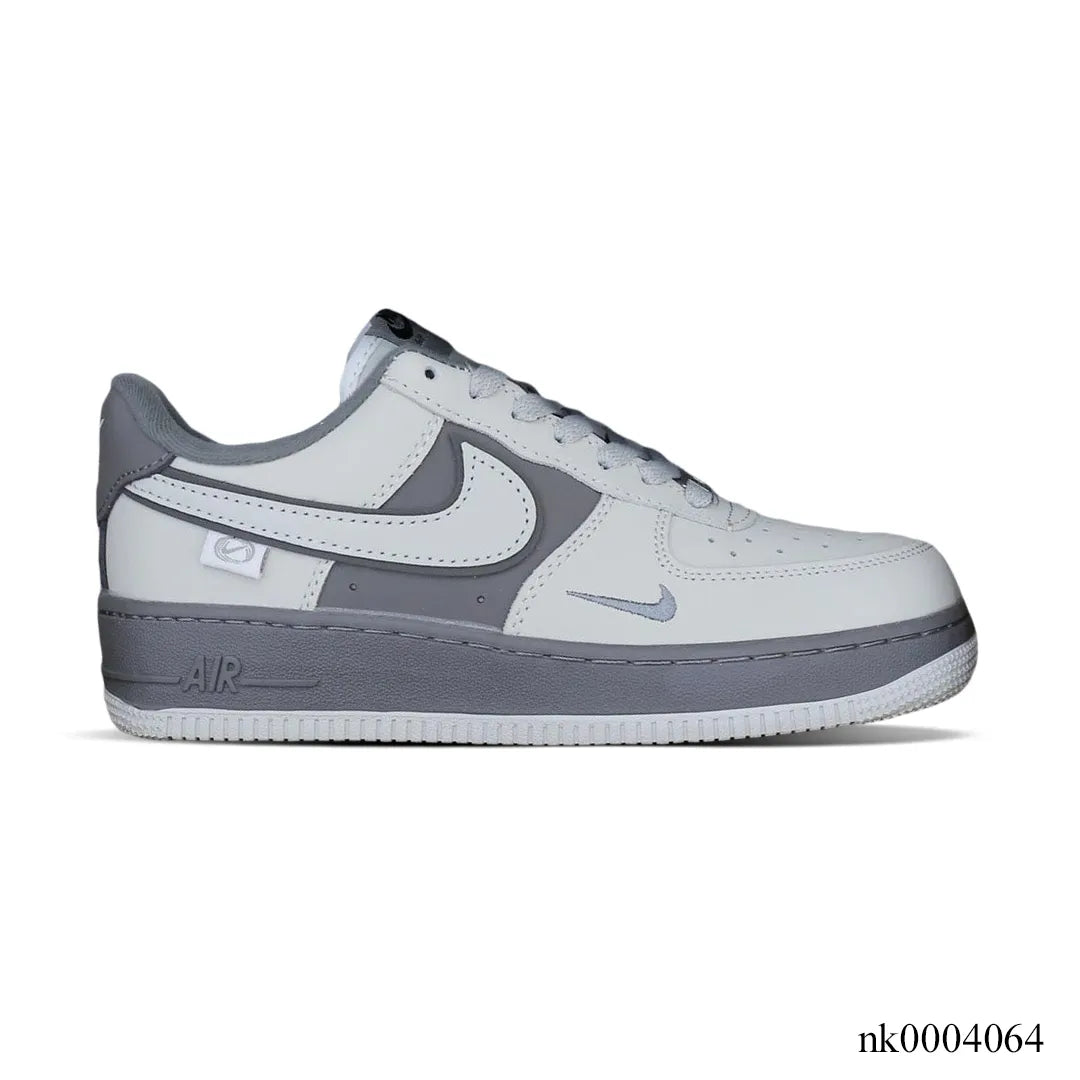 AF 1 Double White Grey Shadow Shoes Women's Sneakers – Nk0004064