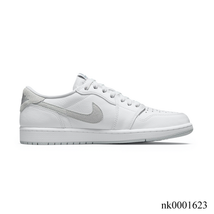 AJ 1 Low OG Neutral Grey Shoes Women's Sneakers – Nk0001623