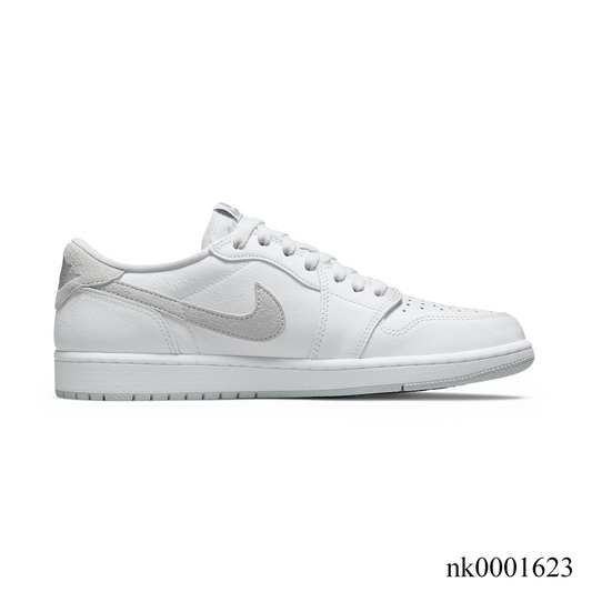AJ 1 Low OG Neutral Grey Shoes Women's Sneakers – Nk0001623
