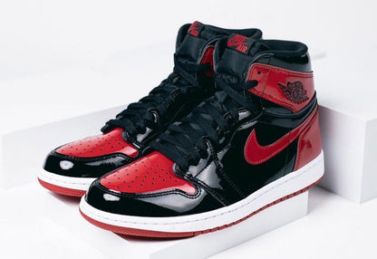 Aj 1 Retro High Og Bred Patent Shoes Men'S Sneakers – Nk0001651