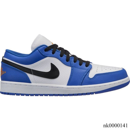 Aj 1 Low Hyper Royal Orange Peel Shoes Men'S Sneakers – Nk0000141
