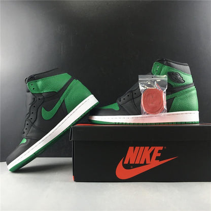 Aj 1 Retro High Pine Green Black Shoes Men'S Sneakers – Nk0000163