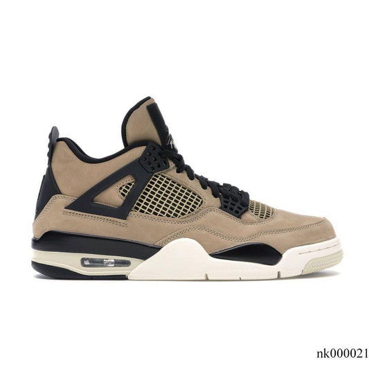 Aj 4 Retro Fossil Shoes Men'S Sneakers – Nk0000215