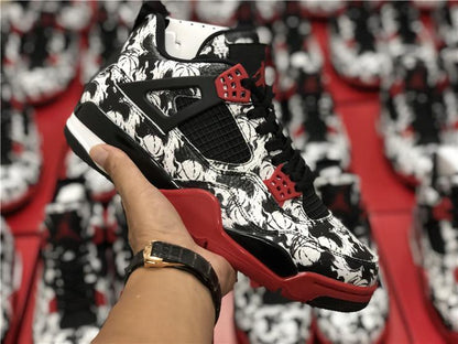 Aj 4 Retro Tattoo (2018) Shoes Men'S Sneakers – Nk0000656