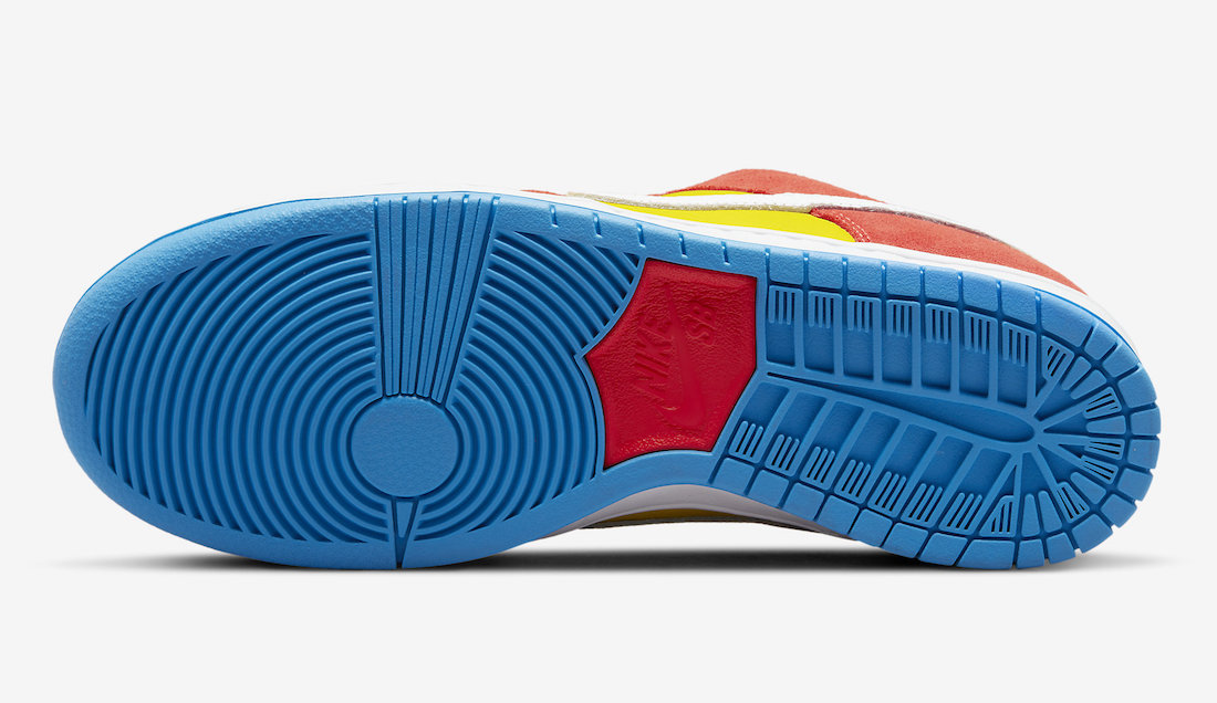 SB Dunk Low Pro Bart Simpson Shoes Women's Sneakers – Nk0001869