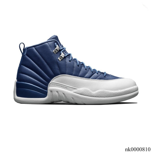 Aj 12 Retro Stone Blue Shoes Men'S Sneakers – Nk0000810