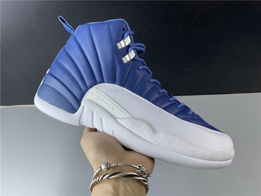AJ 12 Retro Stone Blue Shoes Women's Sneakers – Nk0000810