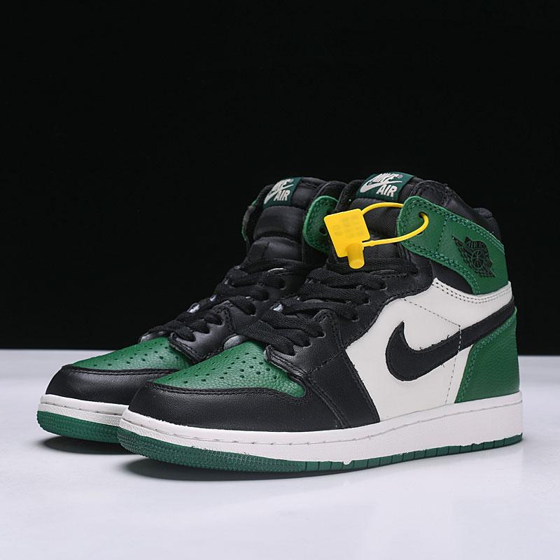 Aj 1 Retro High Pine Green Shoes Men'S Sneakers – Nk0001268