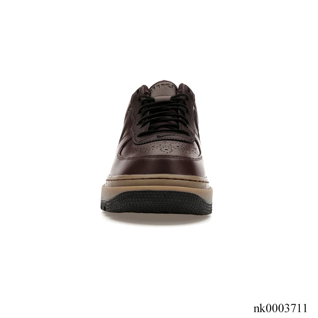 AF 1 Low Luxe Brown Basalt Shoes Women's Sneakers – Nk0003711