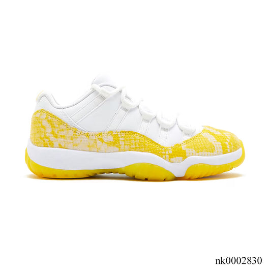 Aj 11 Retro Low Tour Yellow Snakeskin Shoes Men'S Sneakers – Nk0002830