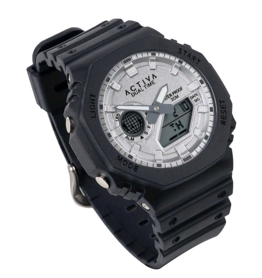 Activa Recon X x Invicta Digital Unisex Watch – 45.5mm Grey/Black (ACW423-015)