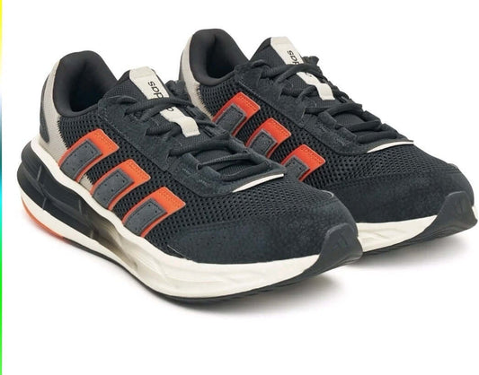 Adidas Astrastar Men’s Running Shoes – Black Athletic Trainer Sneakers (Footwear #077)