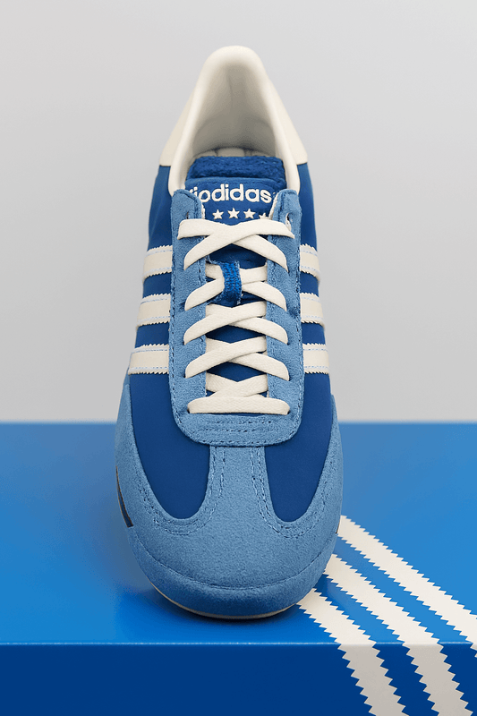 Adidas SL 72 Sneakers – Collegiate Blue / Cloud White / Gum | Retro Running Style | Men’s Size 10 IF7569