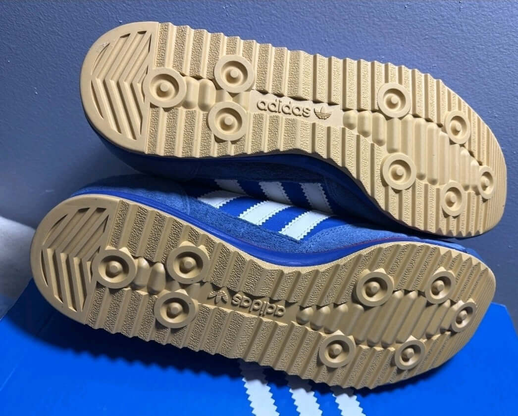 Adidas SL 72 Sneakers – Collegiate Blue / Cloud White / Gum | Retro Running Style | Men’s Size 10 IF7569