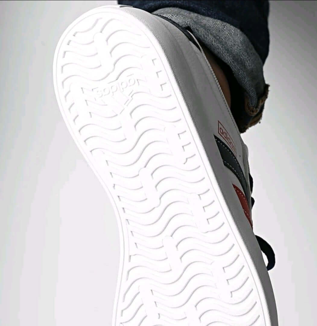 Adidas VL Court 3.0 Men’s Sneakers – White Low Top Casual Skate Shoes