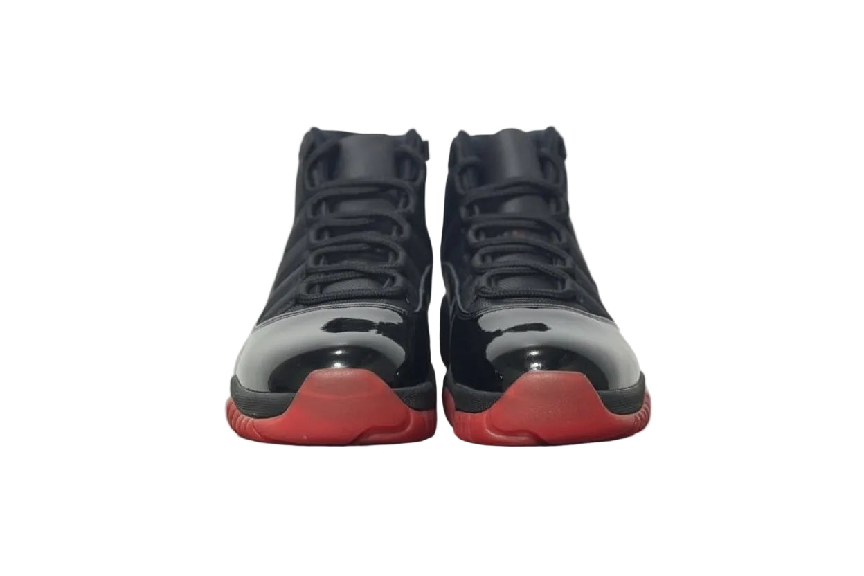 Air Jordan 11 DIRTY BRED Custom – Men’s Sneakers | Black/Red Retro Basketball Style